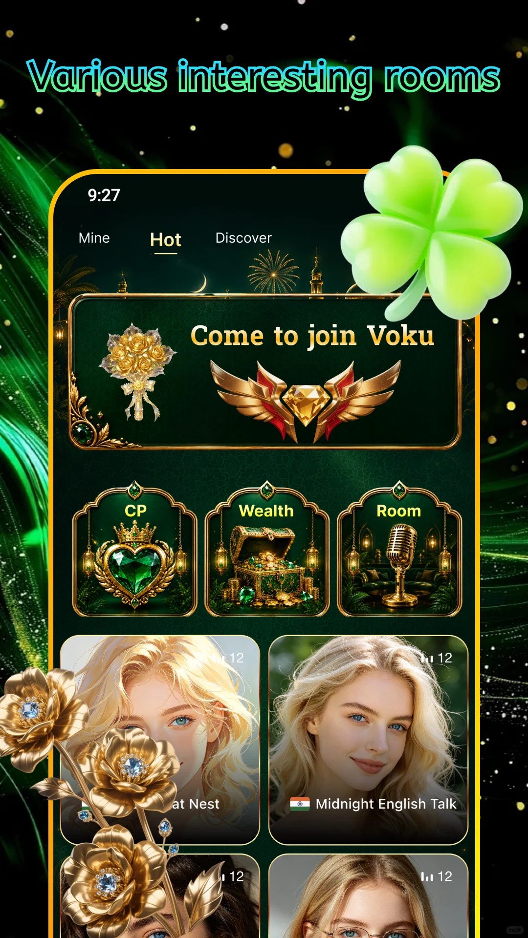 Voku - Voice Chat Room screenshot